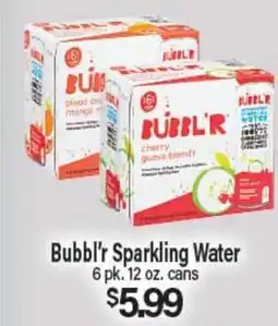 Angelo Caputo's Fresh Market Bubbl'r Sparkling Water offer