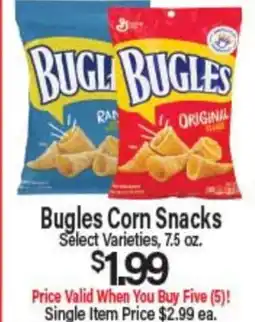 Angelo Caputo's Fresh Market Bugles Corn Snacks offer