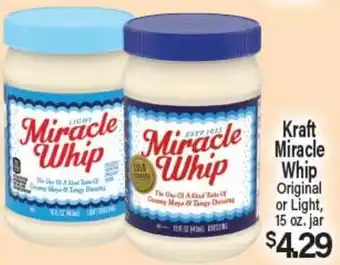 Angelo Caputo's Fresh Market Kraft Miracle Whip offer