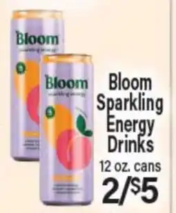 Angelo Caputo's Fresh Market Bloom Sparkling Energy Drinks offer