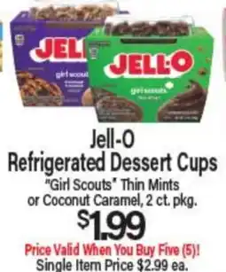 Angelo Caputo's Fresh Market Jell-O Refrigerated Dessert Cups offer