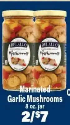 Angelo Caputo's Fresh Market Marinated Garlic Mushrooms offer