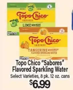 Angelo Caputo's Fresh Market Topo Chico Sabores Flavored Sparkling Water offer