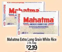 Angelo Caputo's Fresh Market Mahatma Extra Long Grain White Rice offer