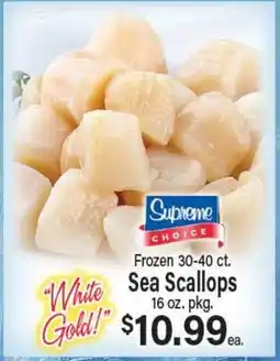 Angelo Caputo's Fresh Market Supreme CHOICE Sea Scallops offer