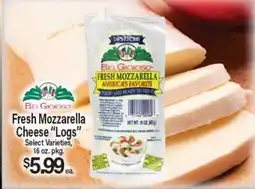Angelo Caputo's Fresh Market Fresh Mozzarella Cheese Logs offer