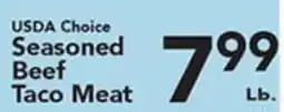 Eurofresh Market USDA Choice Seasoned Beef Taco Meat offer
