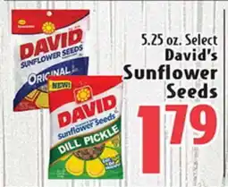 Eurofresh Market 5.25 oz. Select David's Sunflower Seeds offer