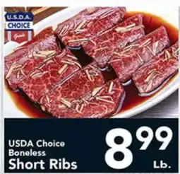 Eurofresh Market USDA Choice Boneless Short Ribs offer