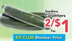 Eurofresh Market Seedless Cucumbers offer