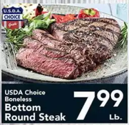 Eurofresh Market USDA Choice Boneless Bottom Round Steak offer