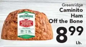 Eurofresh Market Greenridge Caminito Ham Off the Bone offer