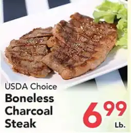 Eurofresh Market USDA Choice Boneless Charcoal Steak offer