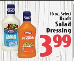 Eurofresh Market 16 oz. Select Kraft Salad Dressing offer