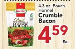 Eurofresh Market 4.3 oz. Pouch Hormel Crumble Bacon offer