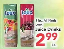 Eurofresh Market Loux Juice Drinks offer