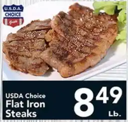 Eurofresh Market USDA Choice Flat Iron Steaks offer
