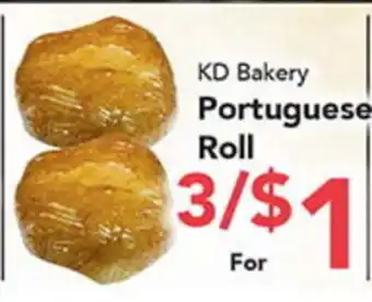 Eurofresh Market KD Bakery Portuguese Roll offer