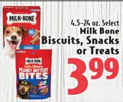 Eurofresh Market Select Milk Bone Biscuits, Snacks or Treats offer