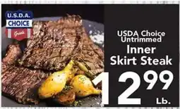Eurofresh Market USDA Choice Untrimmed Inner Skirt Steak offer