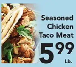 Eurofresh Market Seasoned Chicken Taco Meat offer