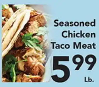 Eurofresh Market Seasoned Chicken Taco Meat offer