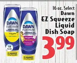 Eurofresh Market 16 oz. Select Dawn EZ Squeeze Liquid Dish Soap offer