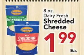 Eurofresh Market Dairy Fresh Shredded Cheese offer