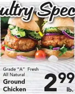 Eurofresh Market Grade A Fresh All Natural Ground Chicken offer