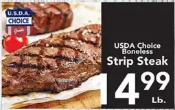 Eurofresh Market USDA Choice Boneless Strip Steak offer