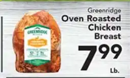 Eurofresh Market Greenridge Oven Roasted Chicken Breast offer