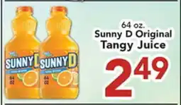 Eurofresh Market Sunny D Original Tangy Juice offer