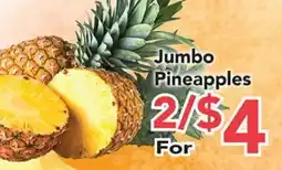 Eurofresh Market Jumbo Pineapples offer