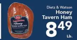 Eurofresh Market Dietz & Watson Honey Tavern Ham offer