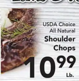 Eurofresh Market USDA Choice All Natural Shoulder Chops offer