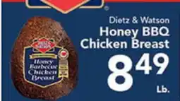 Eurofresh Market Dietz & Watson Honey BBQ Chicken Breast offer