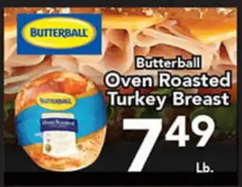Eurofresh Market Butterball Oven Roasted Turkey Breast offer