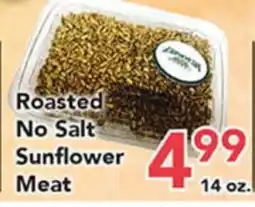 Eurofresh Market Roasted No Salt Sunflower Meat offer