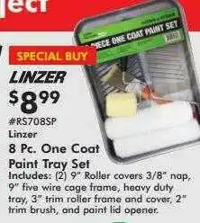 Valu Home Centers Special Buy Linzer One Coat Paint Tray Set offer