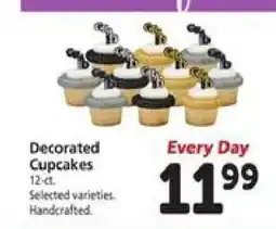 Safeway Decorated Cupcakes offer