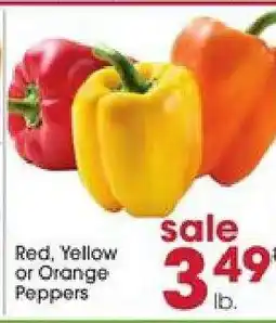 Giant Eagle Red, Yellow Or Orange Peppers offer