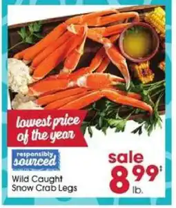 Giant Eagle Wild-Caught Snow Crab Legs offer