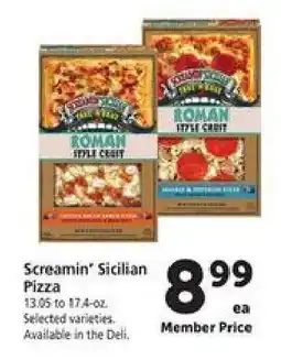 Safeway Screamin' Sicilian Pizza offer