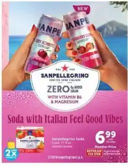 Safeway Sanpellegrino Soda offer