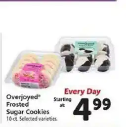 Safeway Overjoyed Frosted Sugar Cookies offer