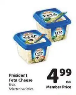 Safeway Président Feta Cheese offer
