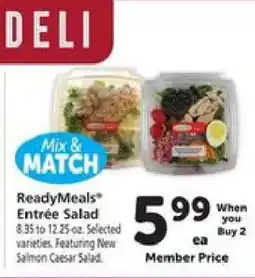 Safeway ReadyMeals EntrΓ©e Salad offer
