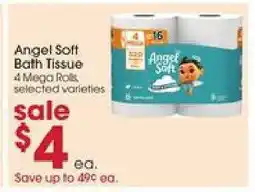 Giant Eagle Angel Soft Bath Tissue offer