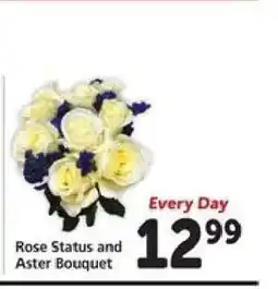 Safeway Rose Status and Aster Bouquet offer
