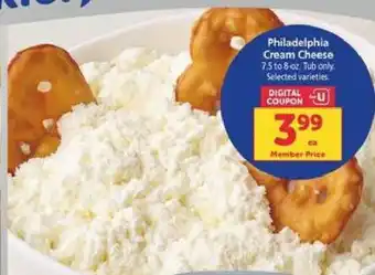 Safeway Philadelphia Cream Cheese offer